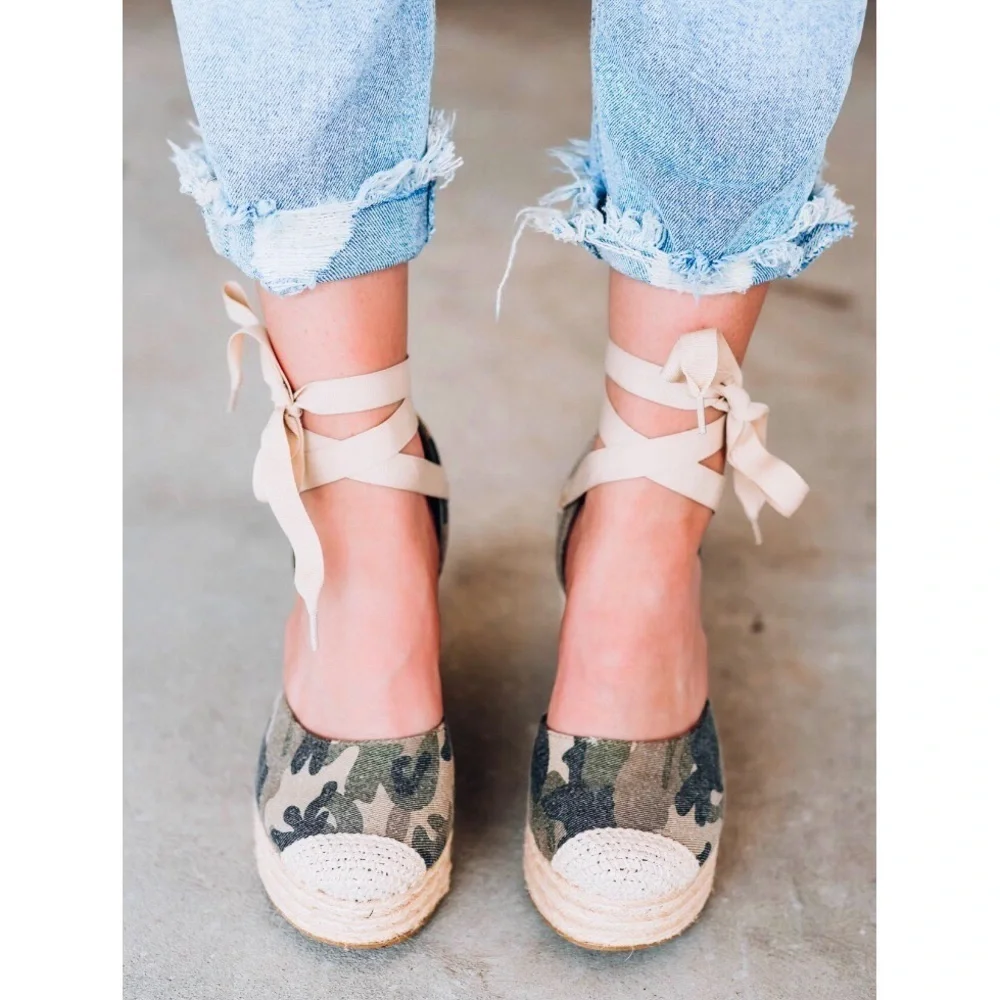 Camo Espadrilles